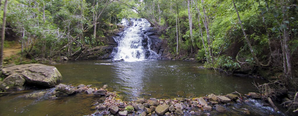 Cachoeira de Cleandro em Itacaré Cachoeira de Cleandro em Itacaré
