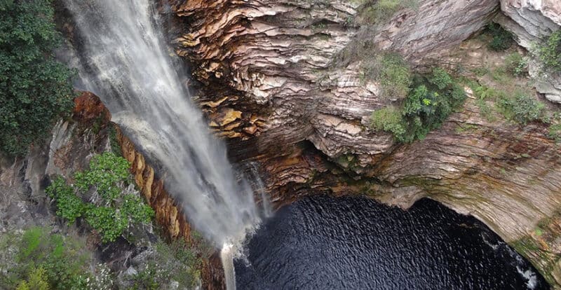 Cachoeira do Buracão em Ibicoara BA Cachoeira do Buracão em Ibicoara BA