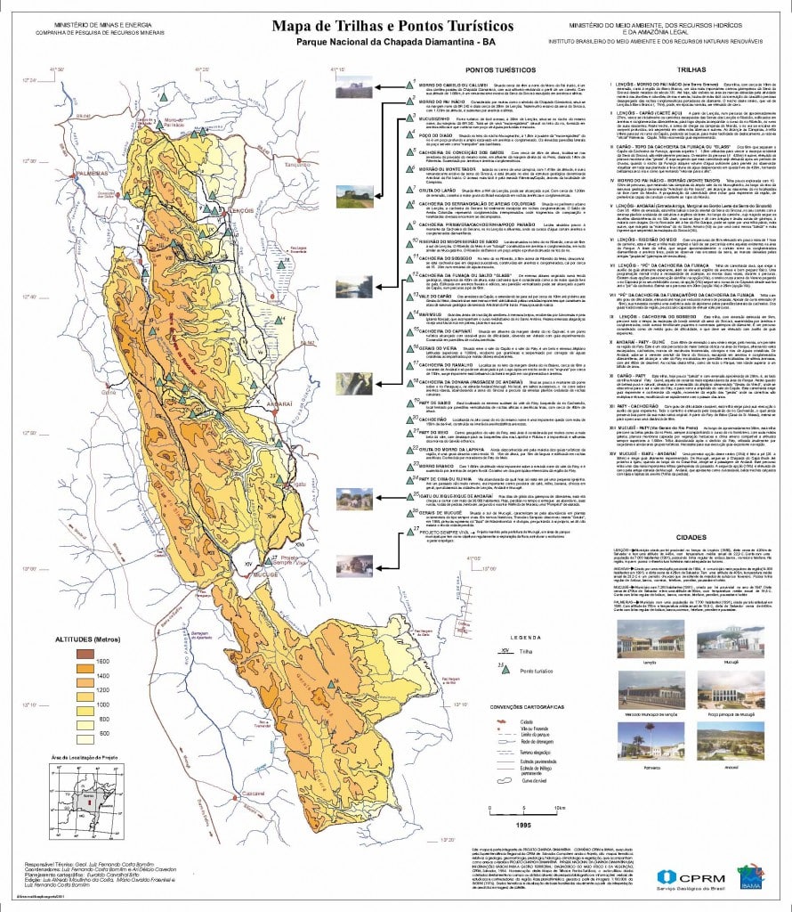 Relevo, Fauna e Flora da Chapada Diamantina Relevo, Fauna e Flora da Chapada Diamantina