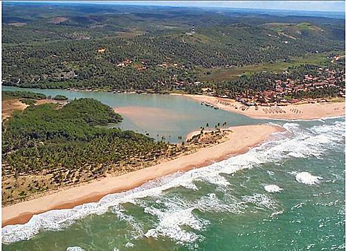 Barra do Itariri em Conde - Bahia Barra do Itariri em Conde - Bahia