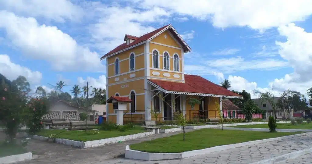 Estação Ferroviária em Nova Viçosa BA Estação Ferroviária em Nova Viçosa BA