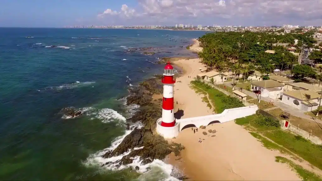 Farol de Itapuã Farol de Itapuã em Savador