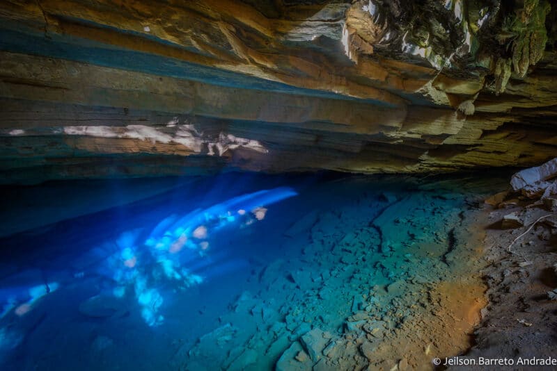 Gruta Azul em Iraquara BA Gruta Azul em Iraquara BA
