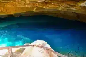 Gruta Azul na Chapada Diamantina