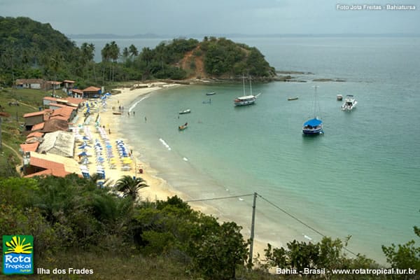 Ilha dos Frades na Baía de Todos os Santos Ilha dos Frades na Baía de Todos os Santos