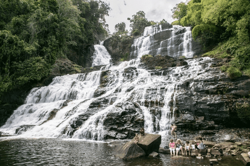Cachoeira da Pancada Grande em Ituberá na Bahia Cachoeira da Pancada Grande em Ituberá na Bahia