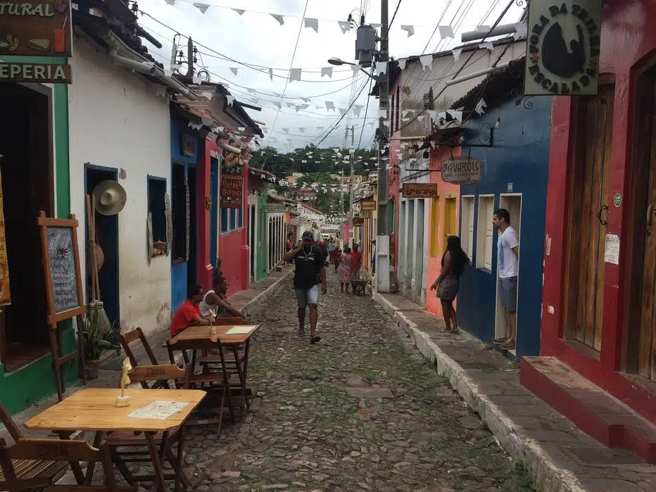 Lençóis tem boa infraestrutura, com pousadas e restaurantes Lençóis tem boa infraestrutura, com pousadas e restaurantes