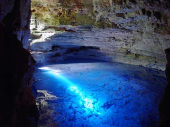 Poço Azul na Chapada Diamantina