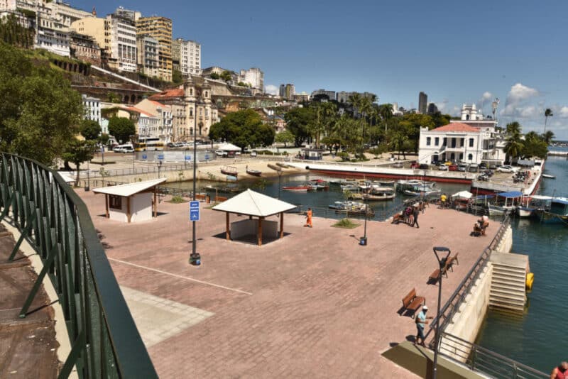 Praça Visconde de Cairu em Salvador BA Praça Visconde de Cairu em Salvador BA