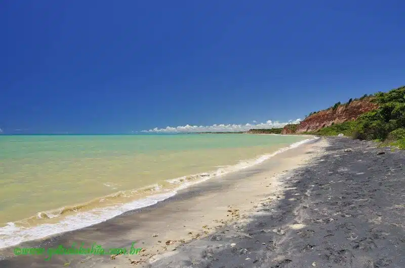 Praia Areia Preta em Cumuruxatiba Praia Areia Preta em Cumuruxatiba