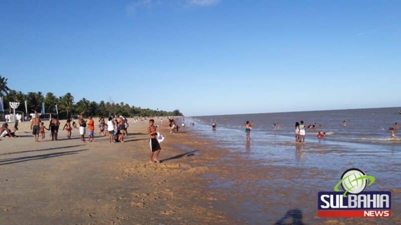 Praia do Grauçá em Caravelas BA Praia do Grauçá em Caravelas BA
