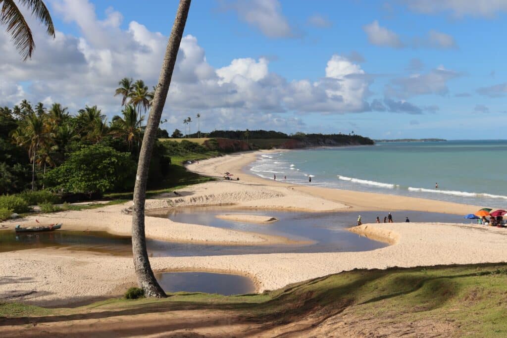 Praia da Imbassuaba Praia da Imbassuaba