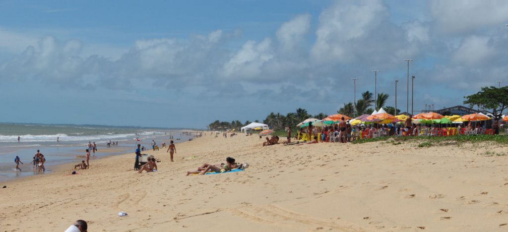 Praia do Centro em Alcobaça Praia do Centro em Alcobaça