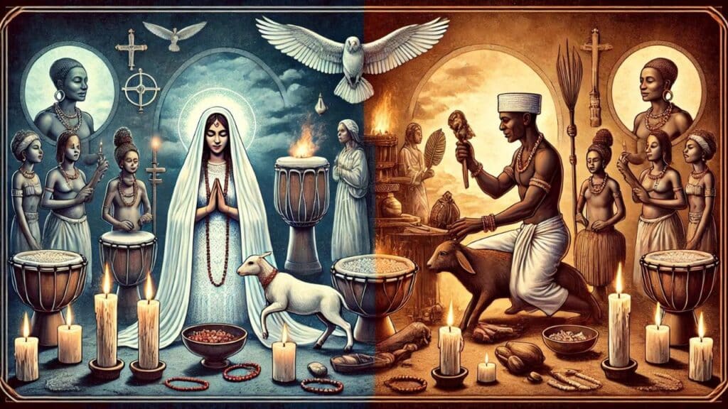 O Sacrifício de Animais na Umbanda não acontece. O Sacrifício de Animais na Umbanda não acontece.