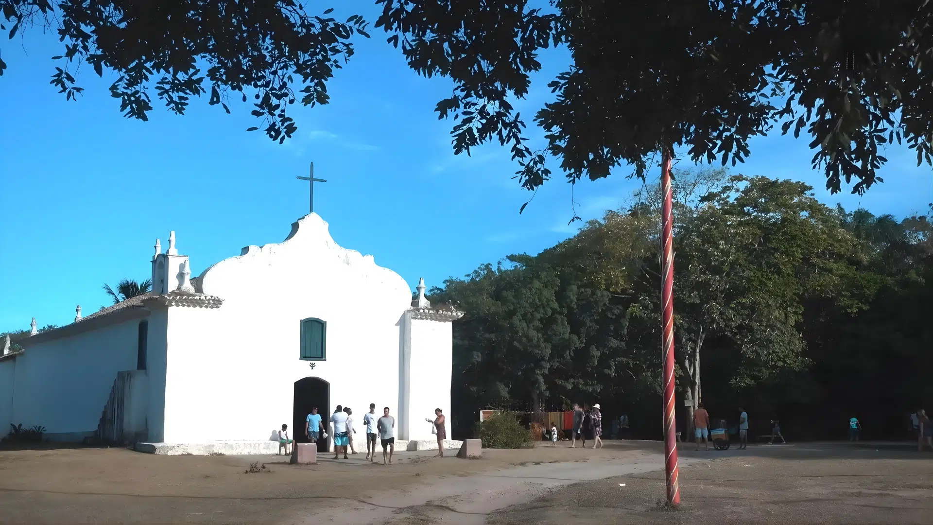 Igreja de São João Batista em Trancoso na Bahia Igreja de São João Batista em Trancoso na Bahia