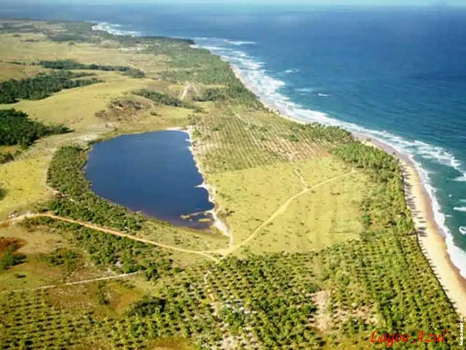 Lagoa Azul na Península de Maraú Lagoa Azul na Península de Maraú