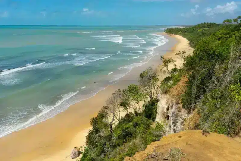 Praia do Satu em Caraíva Praia do Satu em Caraíva