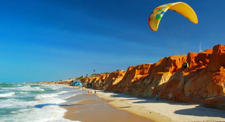 Canoa Quebrada no litoral leste do Ceará Canoa Quebrada no litoral leste do Ceará
