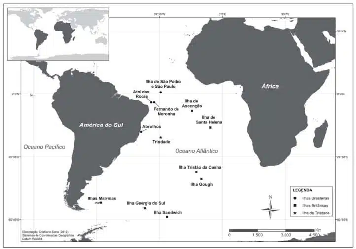 Ilhas Oceânicas e continentais do Brasil