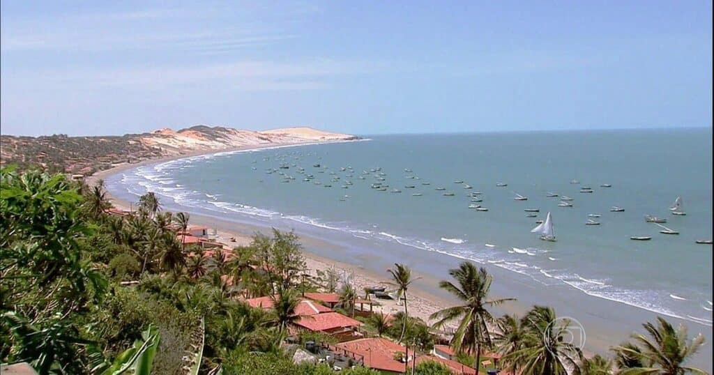 Praia da Redonda em Icapuí Praia da Redonda em Icapuí