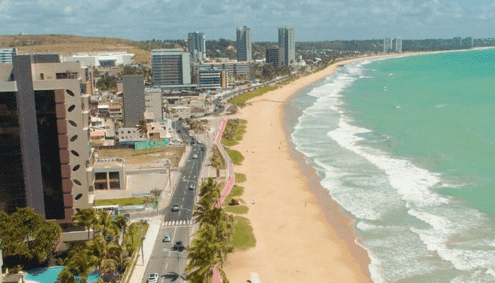 Praia de Cruz das Almas em Maceió Praia de Cruz das Almas em Maceió