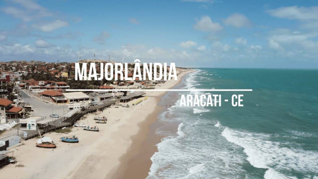 Praia de Majorlândia em Aracati Praia de Majorlândia em Aracati