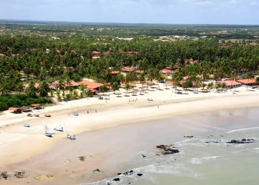 Praia de Perobas no Rio Grande do Norte Praia de Perobas no Rio Grande do Norte