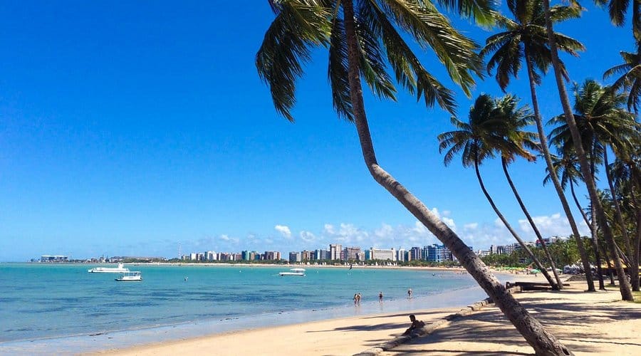 Praia de Ponta Verde em Maceió Praia de Ponta Verde em Maceió