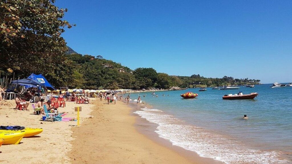 Praia do Curral em Ilhabela Praia do Curral em Ilhabela