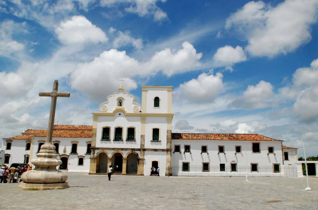 Vista da Praça com a Igreja e Convento de São Francisco em São Cristóvão SE Vista da Praça com a Igreja e Convento de São Francisco em São Cristóvão SE