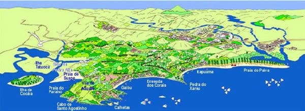 mapa do Cabo de Santo Agostinho PE mapa do Cabo de Santo Agostinho PE