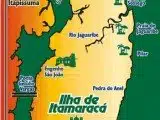 mapa da Ilha de Itamaracá mapa da Ilha de Itamaracá