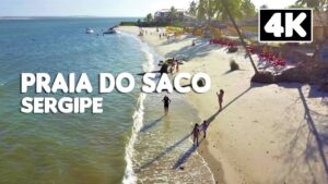 PRAIA DO SACO - Imagens aéreas dessa praia top em Sergipe