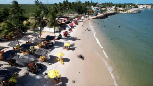 Praia do Saco em Sergipe