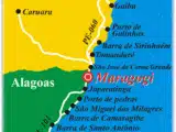 mapa de São José da Coroa Grande PE mapa de São José da Coroa Grande PE