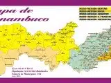 Mapa dos Municípios de Pernambuco Mapa dos Municípios de Pernambuco