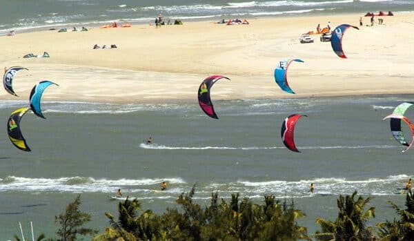 Kitesurf em Barra do Cunhau RN