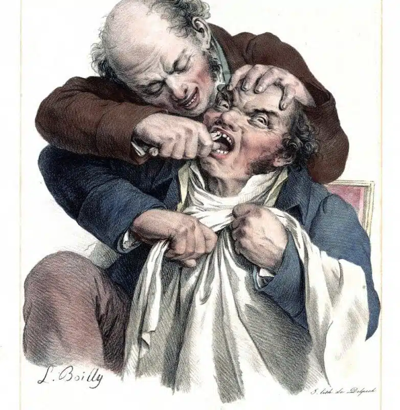 Cuidados dentários do século XVIII Cuidados dentários do século XVIII