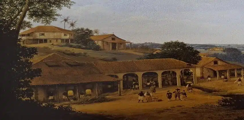 Engenho com capela. Frans Post Engenho com capela. Frans Post