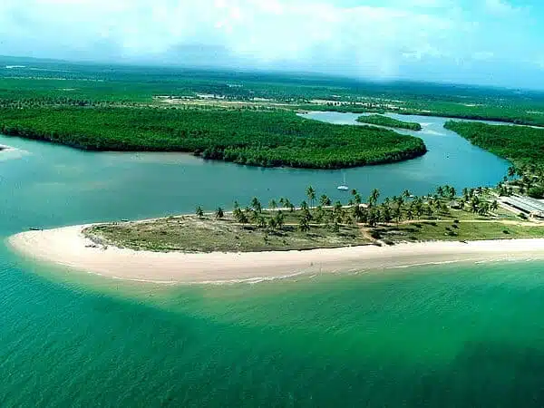 Ilha de Santa Luzia em Sergipe
