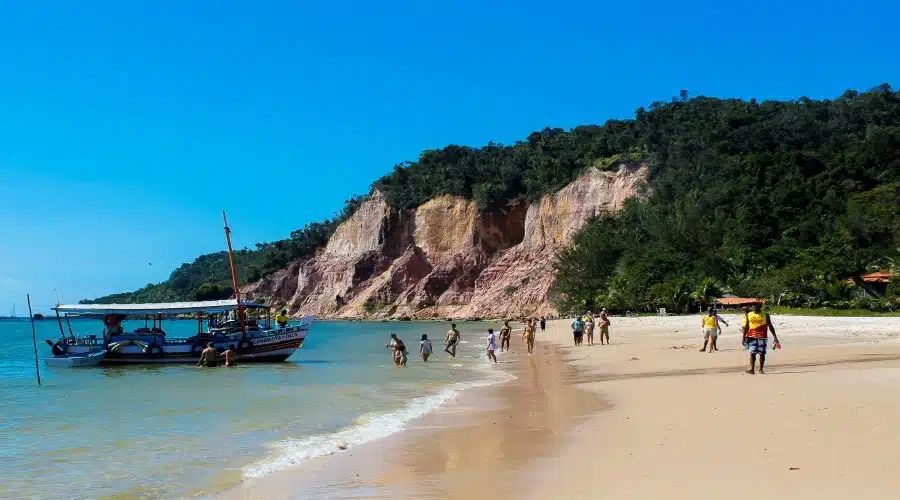 Praia da Gamboa em Morro de São Paulo Praia da Gamboa em Morro de São Paulo