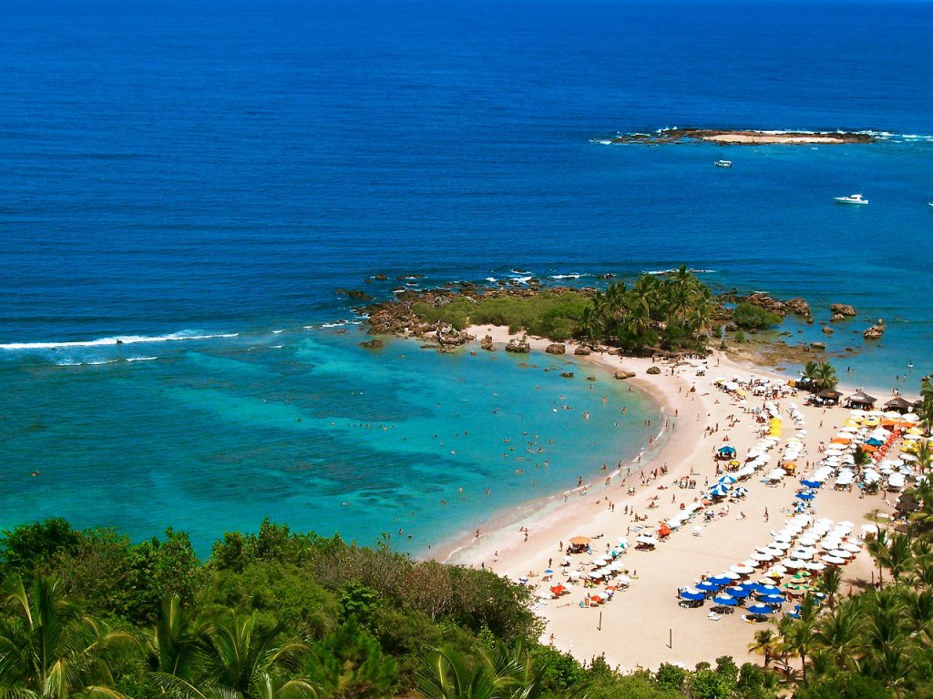 Segunda Praia no Morro de São Paulo Segunda Praia em Morro de São Paulo