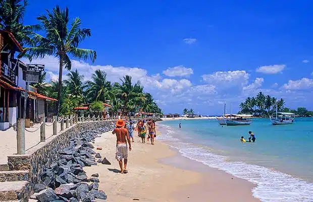 Terceira Praia no Morro de São Paulo Terceira Praia no Morro de São Paulo