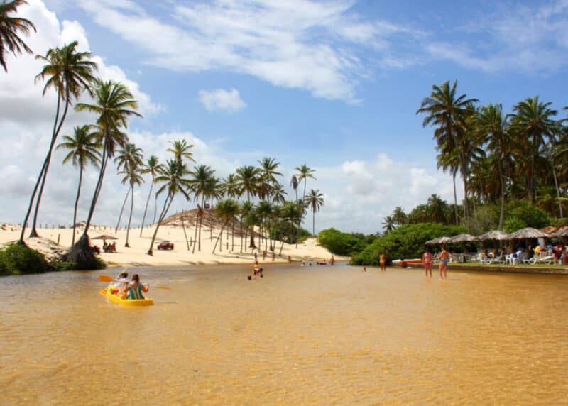 Barra do Punaú em Rio do Fogo no RN Barra do Punaú em Rio do Fogo no RN