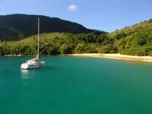 Praia do Sul da Ilha Anchieta