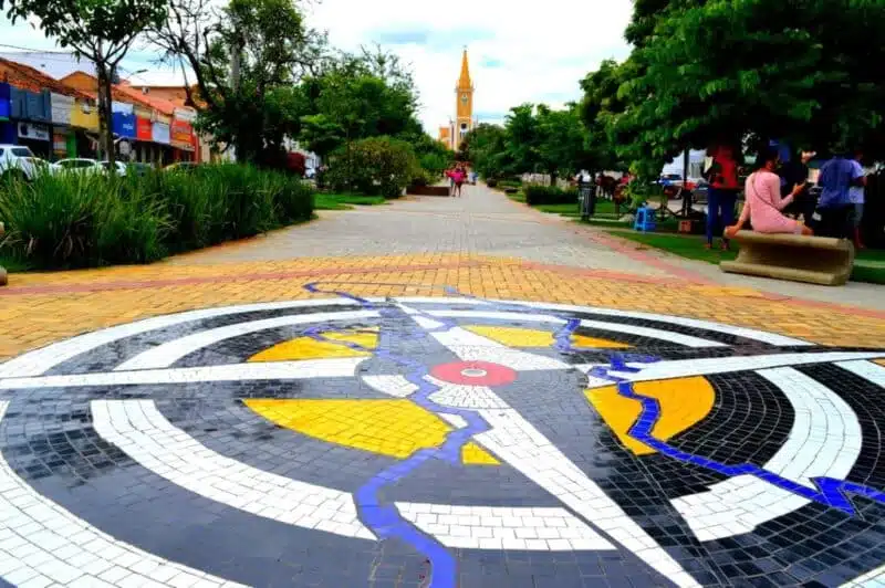Praça Sérgio Magalhães em Serra Talhada PE Praça Sérgio Magalhães em Serra Talhada PE