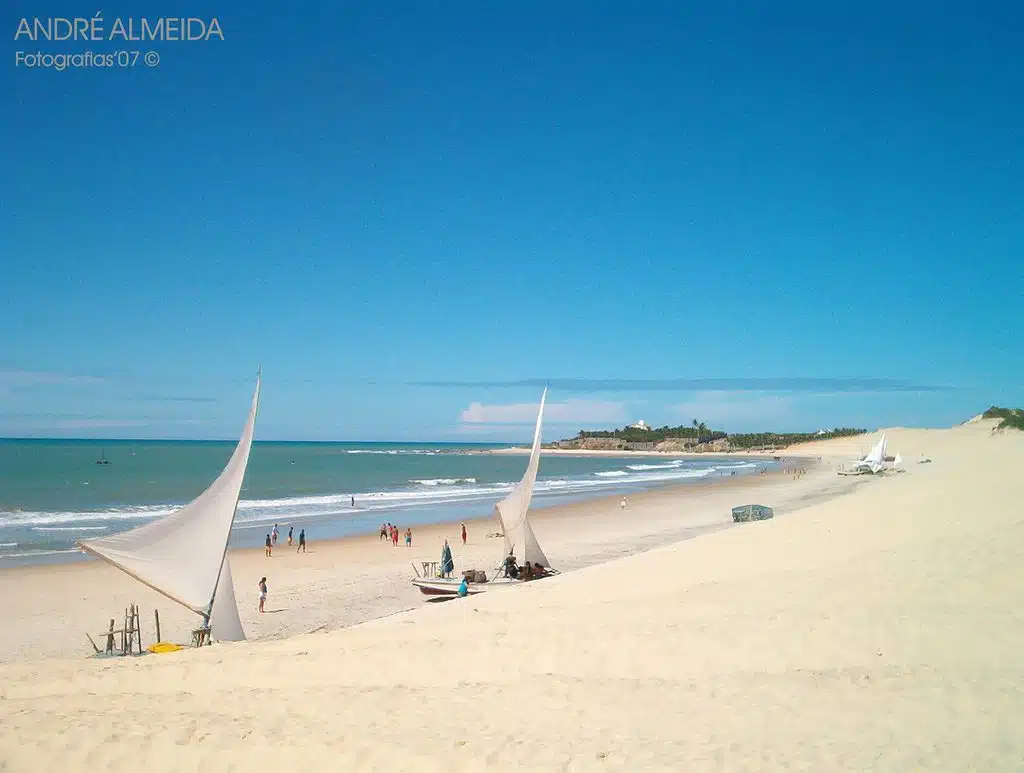 praia de Iguape em Aquiraz no Ceará praia de Iguape em Aquiraz no Ceará
