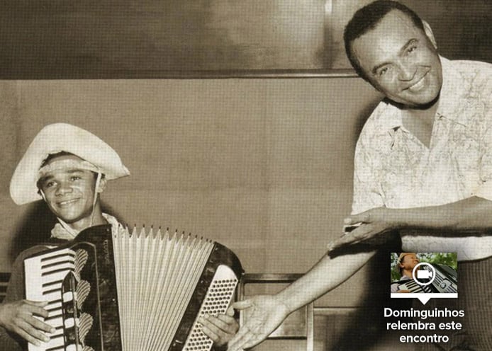 Dominguinhos com Luiz Gonzaga Dominguinhos com Luiz Gonzaga