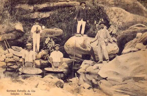 História do garimpo em Lençóis na Chapada Diamantina. História do garimpo em Lençóis na Chapada Diamantina.