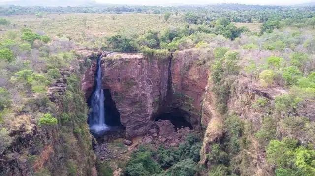 Cachoeira do Macapá no Sul do Maranhão Cachoeira do Macapá no Sul do Maranhão